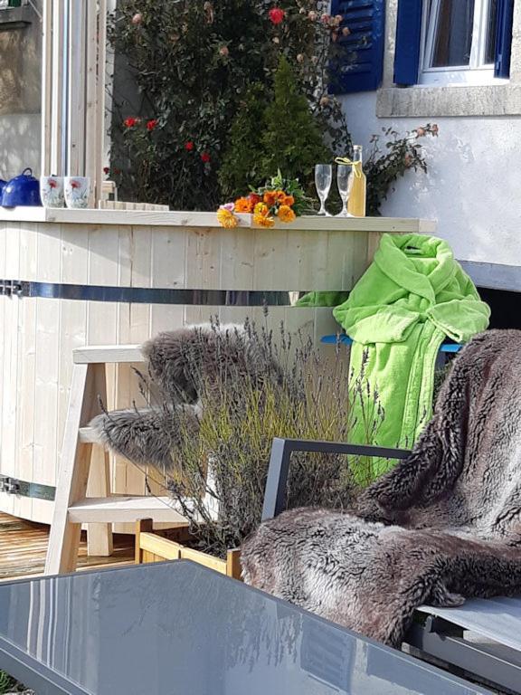 La Maison Horlogere , Spas Et Bain Nordique Les Fontenelles Bagian luar foto